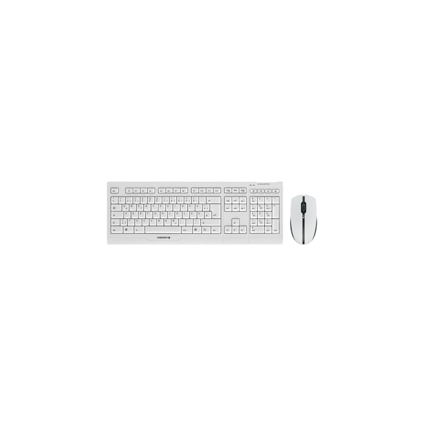Keyboard & Mouse Cherry Wireless Combo B.UNLIMITED 3.0 white (DE) (JD-0410DE-0)