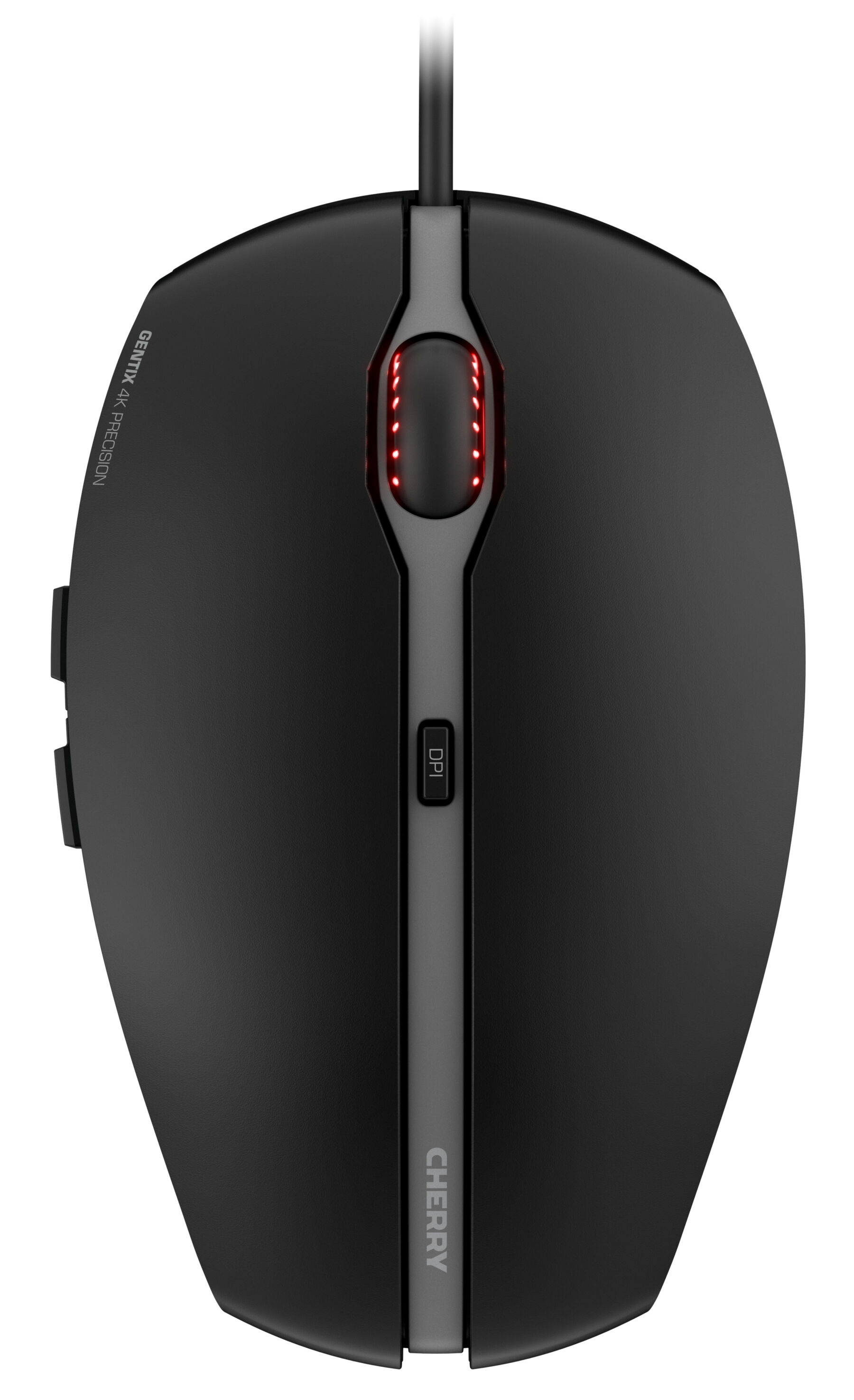 Mouse Cherry Gentix 4K wired black (JM-0340-2)