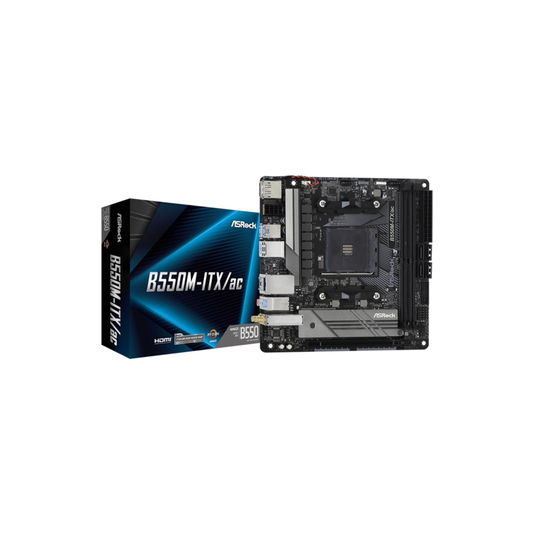 ASROCK B550M-ITX/AC (AM4) (D)