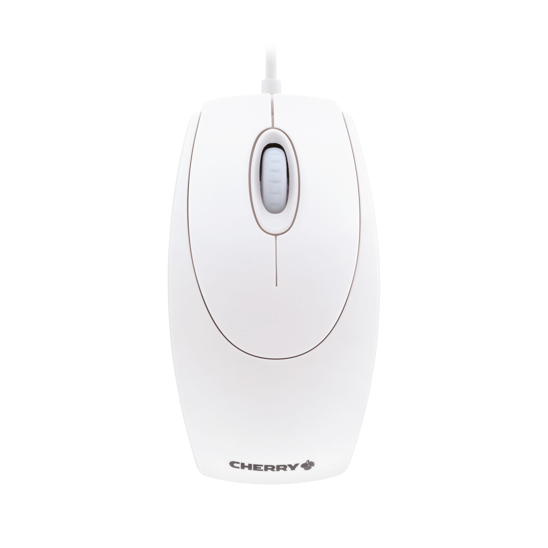 Mouse Cherry Optical WheelMouse wired white-gray (M-5400-0)
