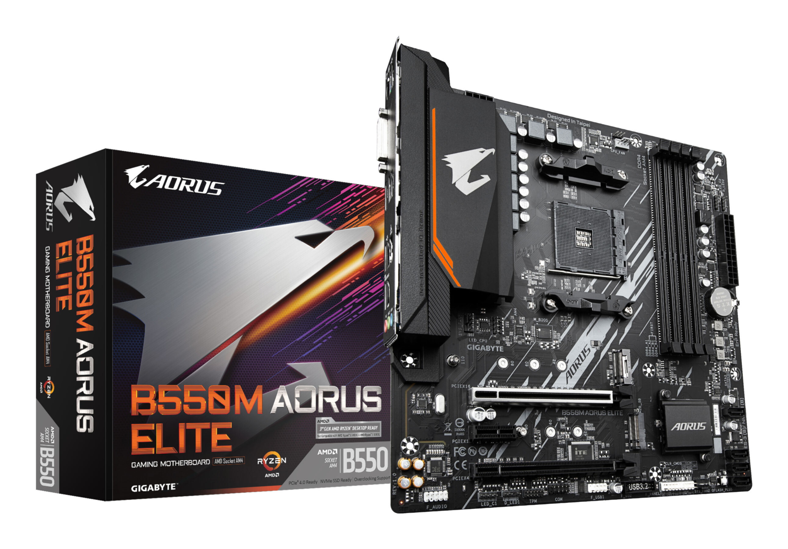 Gigabyte GA-B550M-AORUS ELITE (AM4) (D)