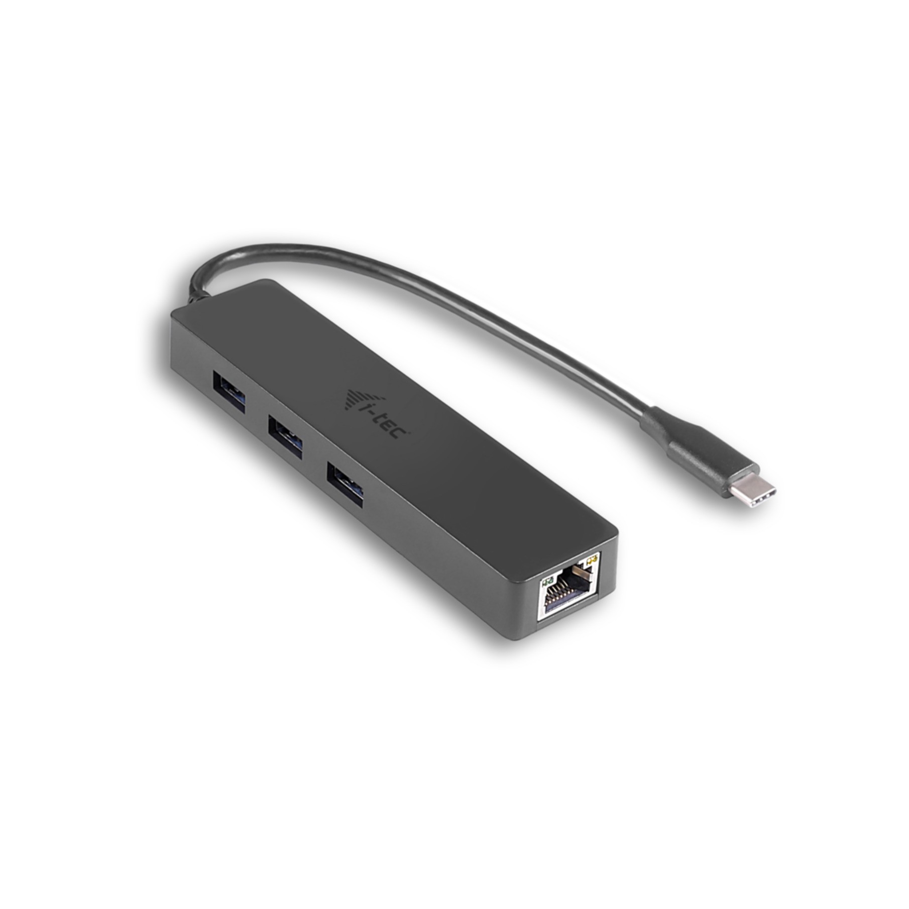 i-tec USB-C Slim HUB 3-Port mit Gigabit Ethernet Adapter C31GL3SLIM
