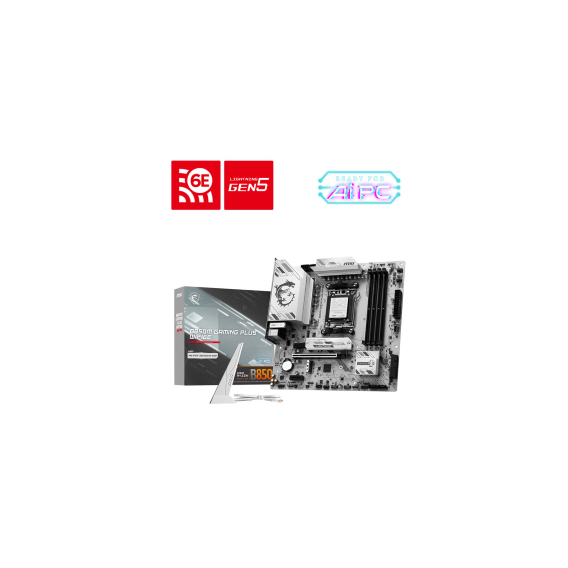 MSI B850M GAMING PLUS WIFI6E (AM5)