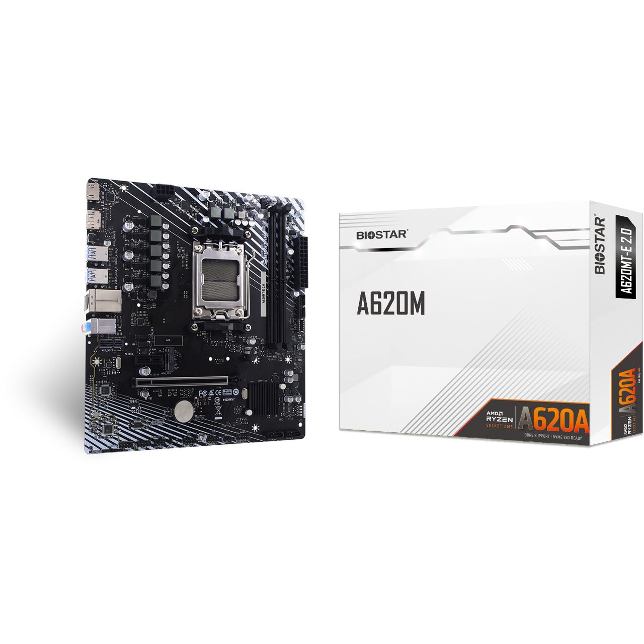 Biostar A620MT-E 2.0 (AM5) (D)