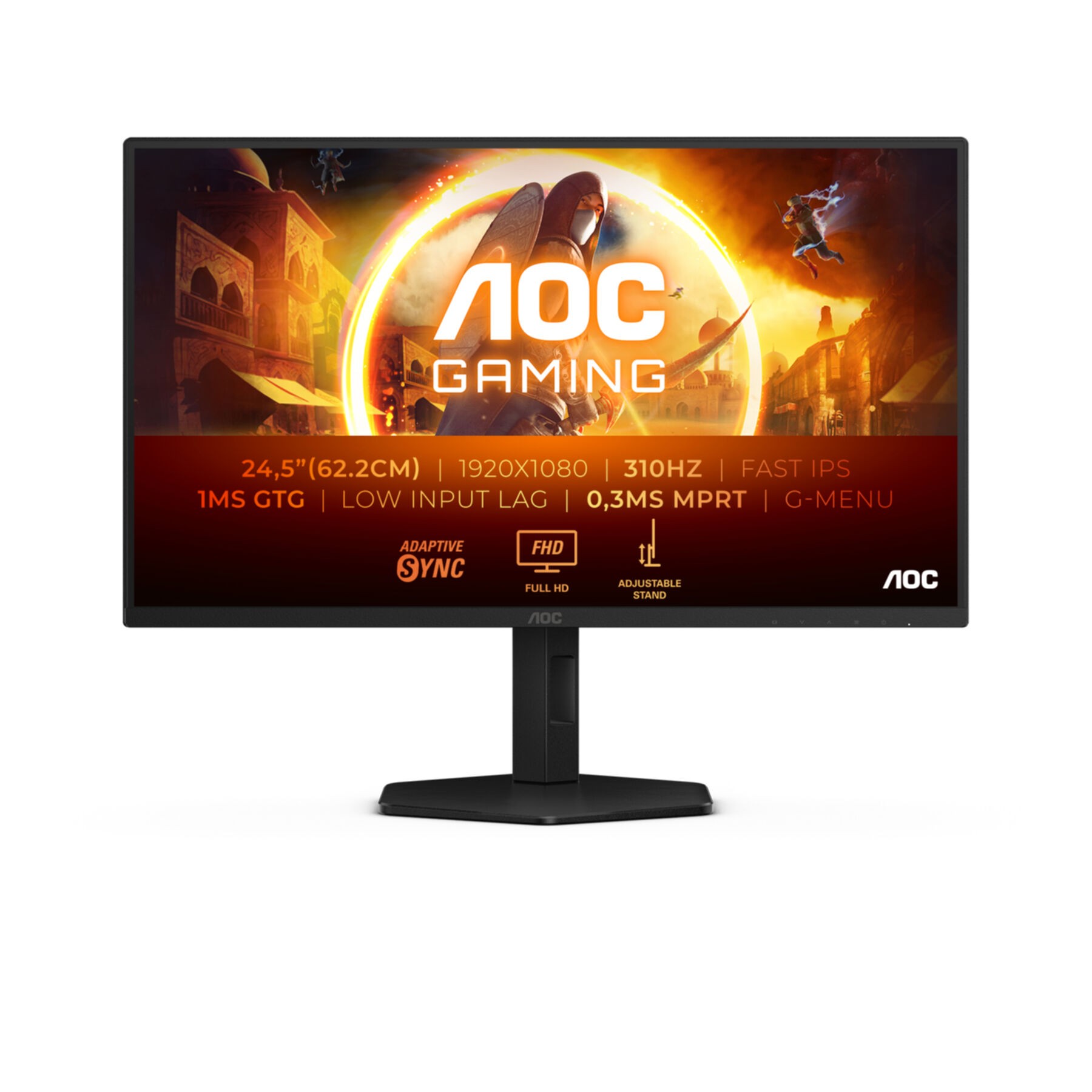 TFT AOC Gaming 25G4SXU 63.5 cm (25) 2xHDMI,DisplayPort