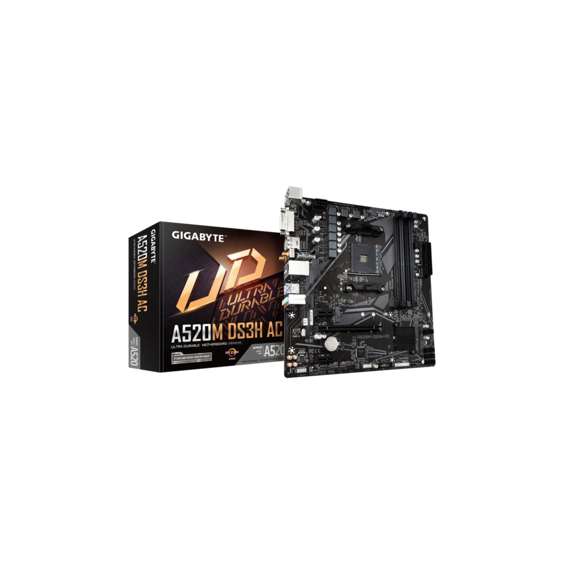 Gigabyte GA-A520M-DS3H AC (AM4) (D)