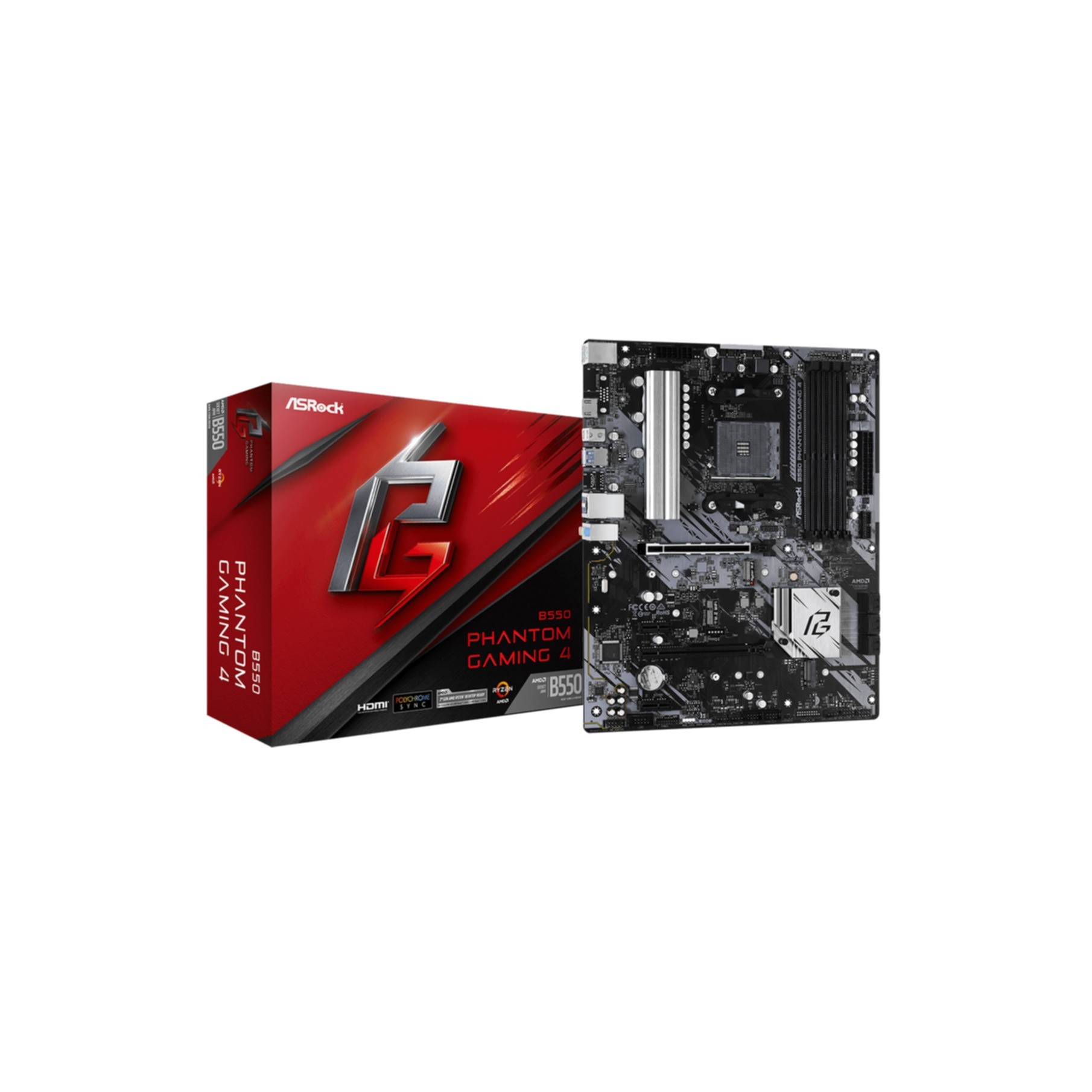 ASROCK B550 PHANTOM GAMING 4 (AM4) (D)