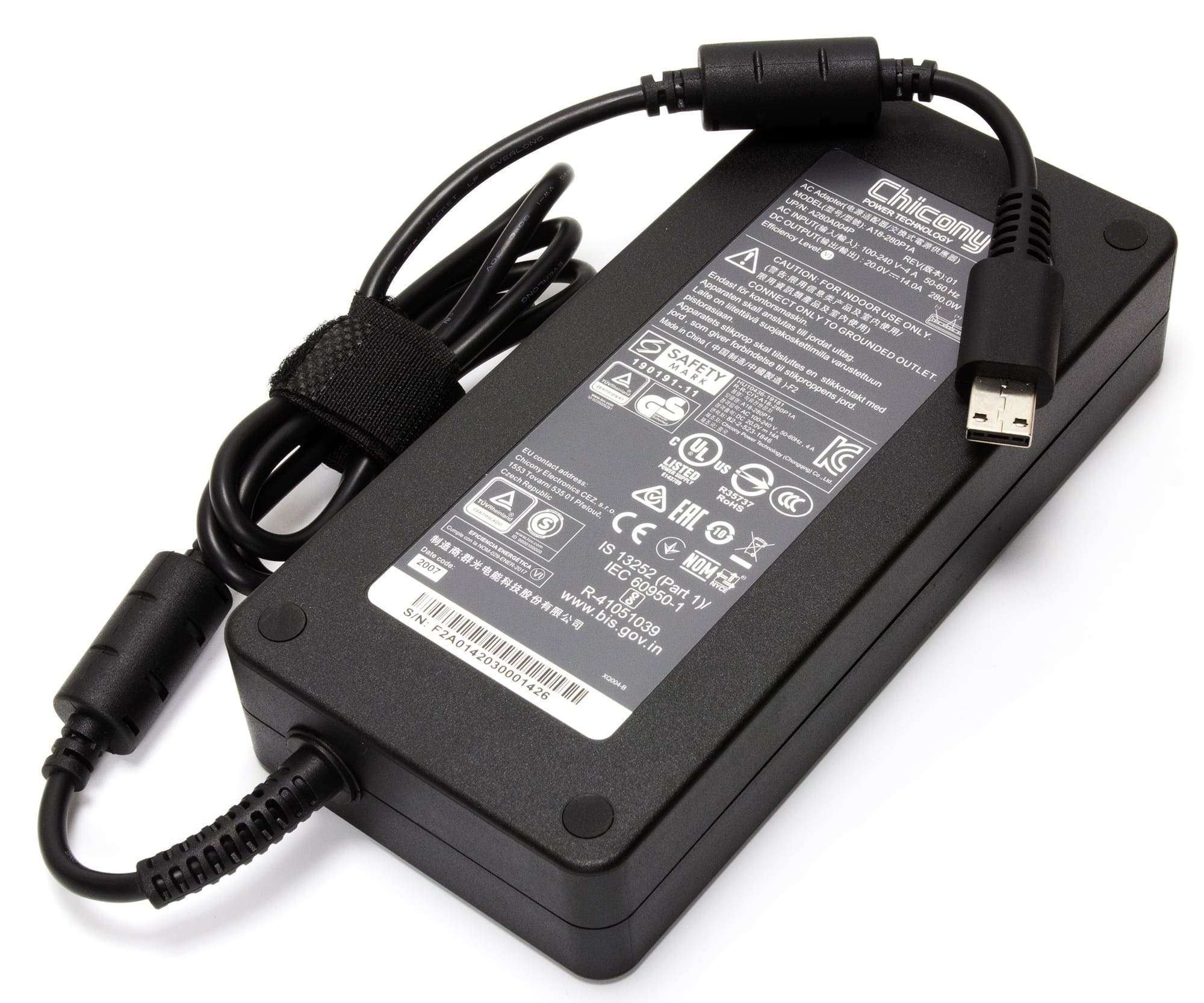 NETZTEIL FSP NB-C 100W USB-Type-C für Notebook ohne Netzkabel